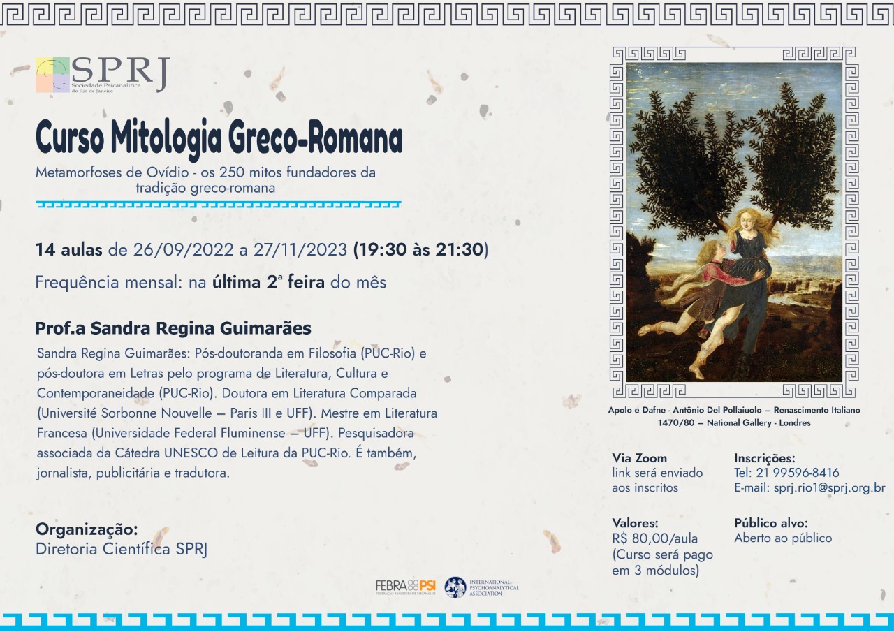 Curso Mitologia Greco-Romana @ on-line