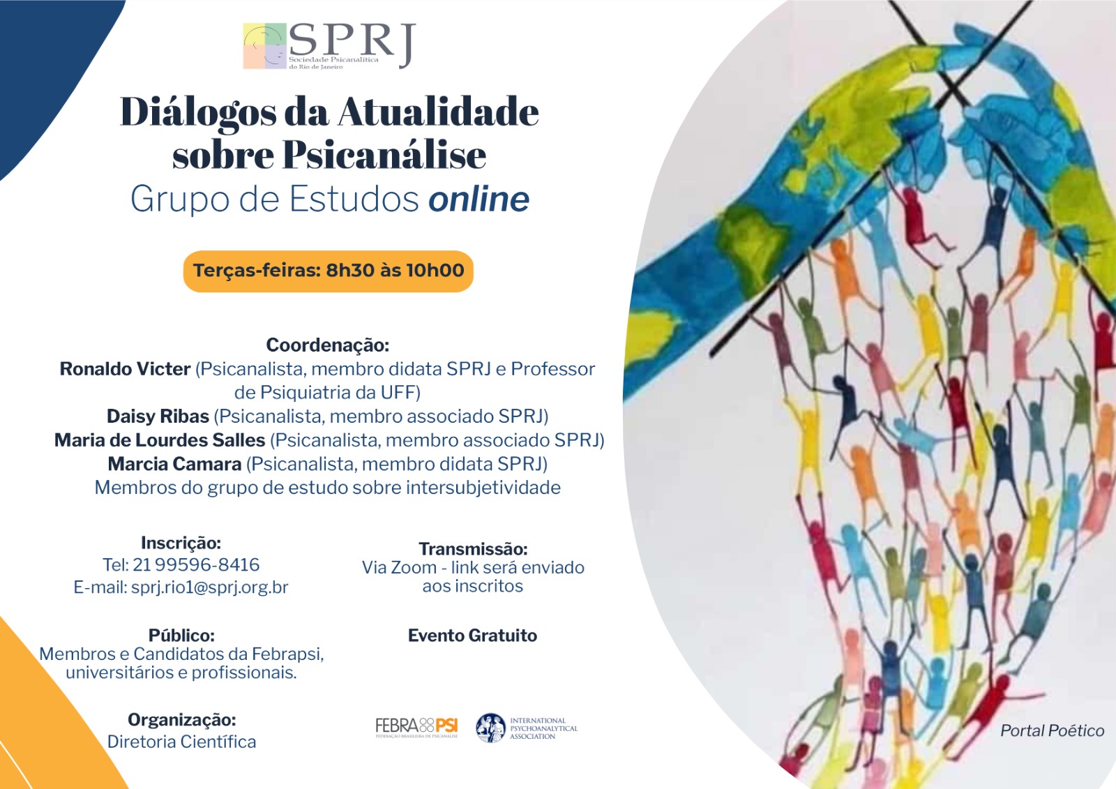 Diálogos da Atualidade sobre Psicanálise - Grupo de Estudo online @ on-line