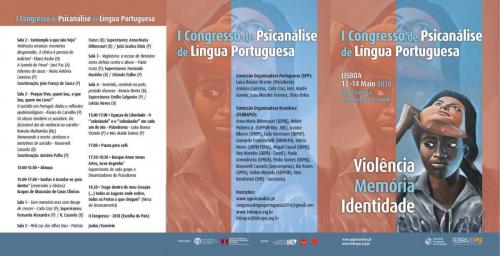 I Congresso de Psicanálise em Língua Portuguesa